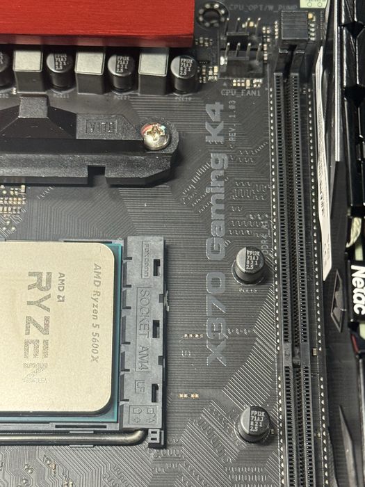 Комплект Ryzen 5 5600X, X370 Fatality, 16gb 3200mhz