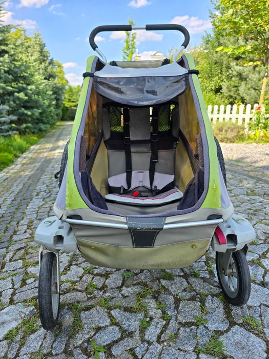 THULE Chariot Cougar 1 - Przyczepka rowerowa dziecięca + amortyzacja