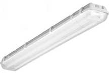 Светильник LED промышленый 1,2м.ip65 с защитной рещеткой.