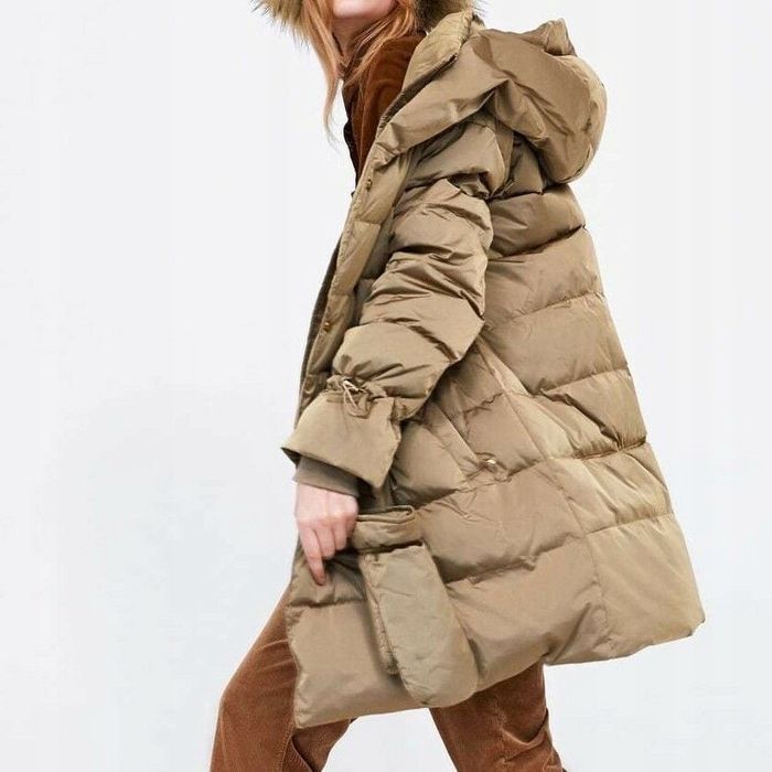 Пуховик жіночий зимовий Zara S