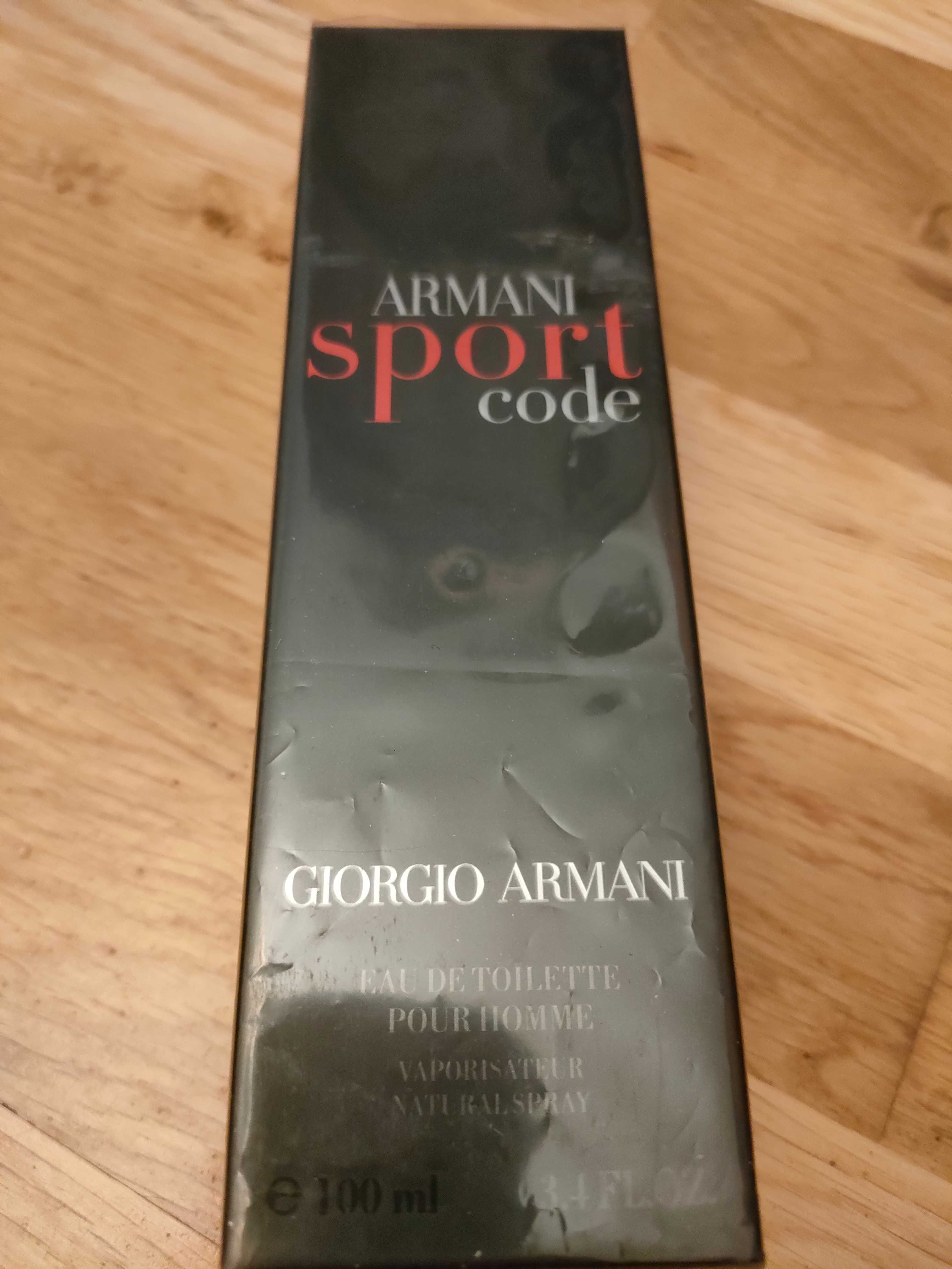 Giorgio Armani sport code unikat