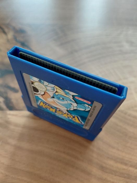 Pokemon Blue na gameboy ORGINALNA
