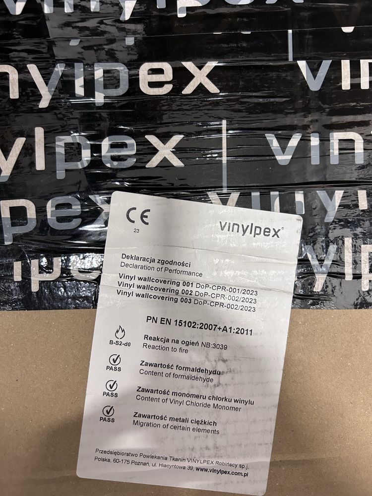 Tapeta obiektowa MILO W29-3541 VINYLPEX
