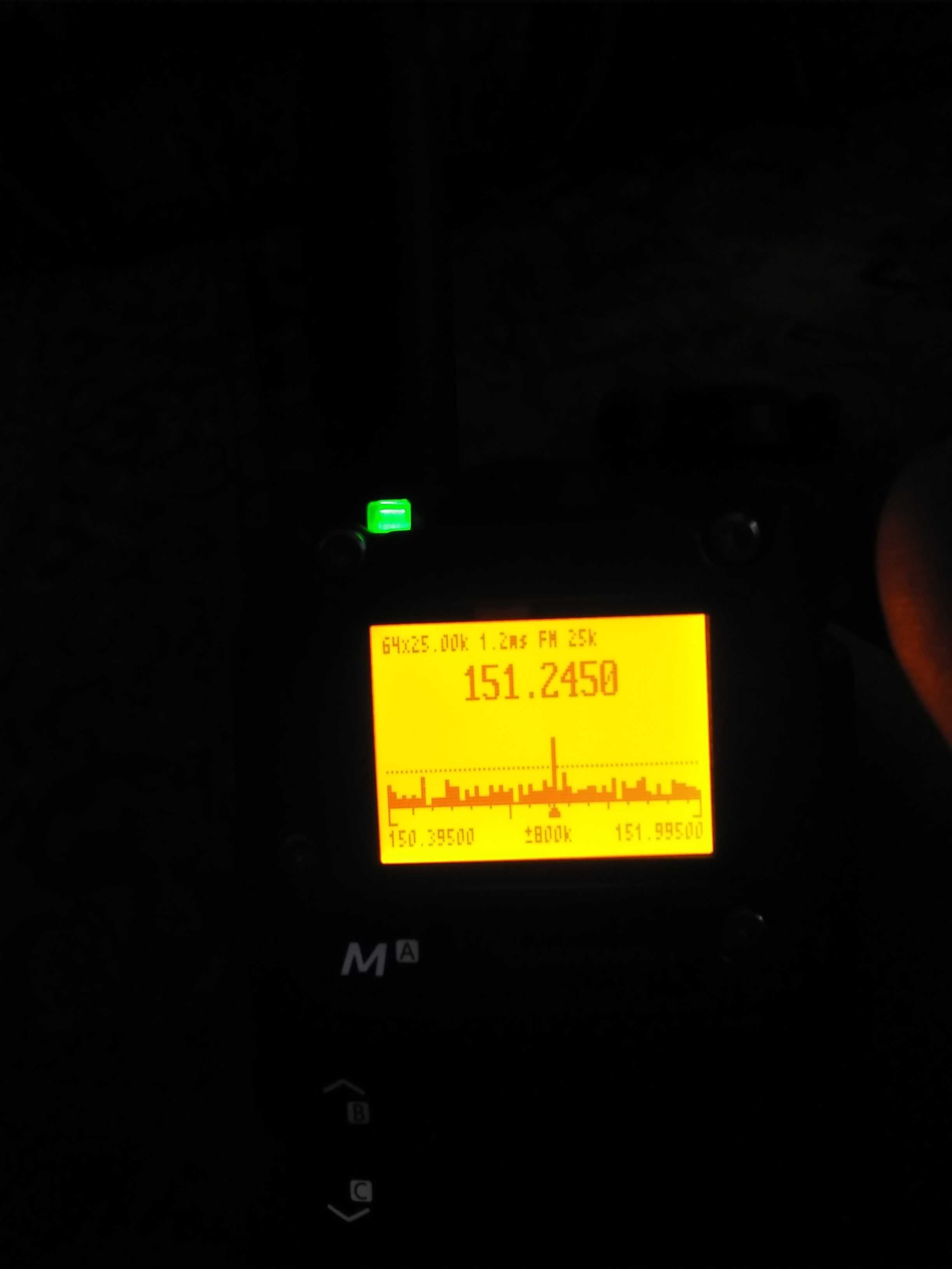 Quansheng uv k6 z wgranym skanerem spectrum
