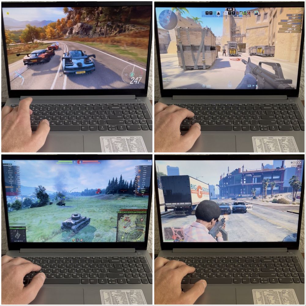 Мощный Lenovo Core i5 - 10 ядер / 12 потоков + 16Gb + игры + комплект