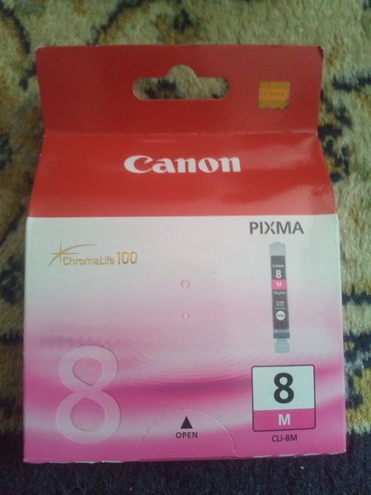 Tusz canon cli8bk czerwony orginał