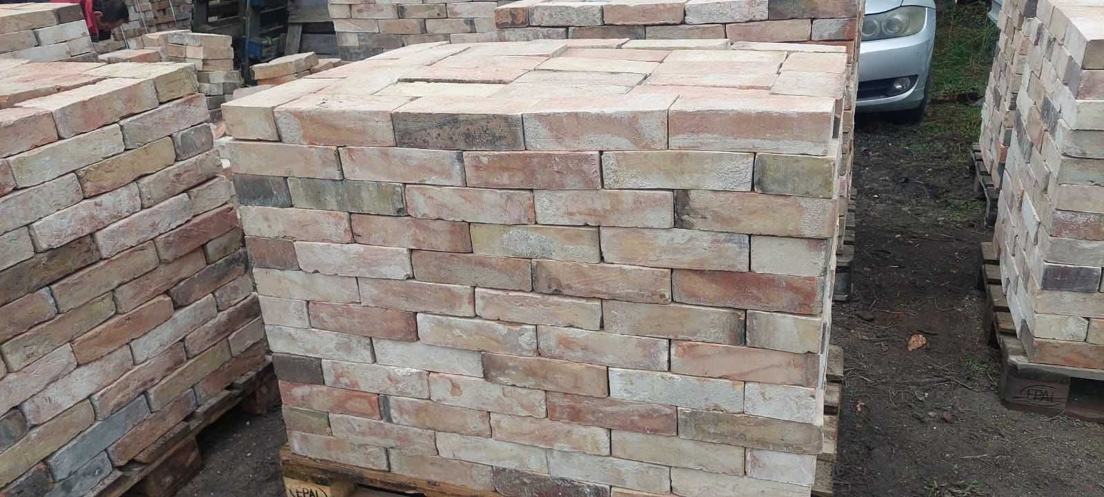 stara cegła, cegła z rozbiórki, cegła z odzysku 25x12x6,5 RF