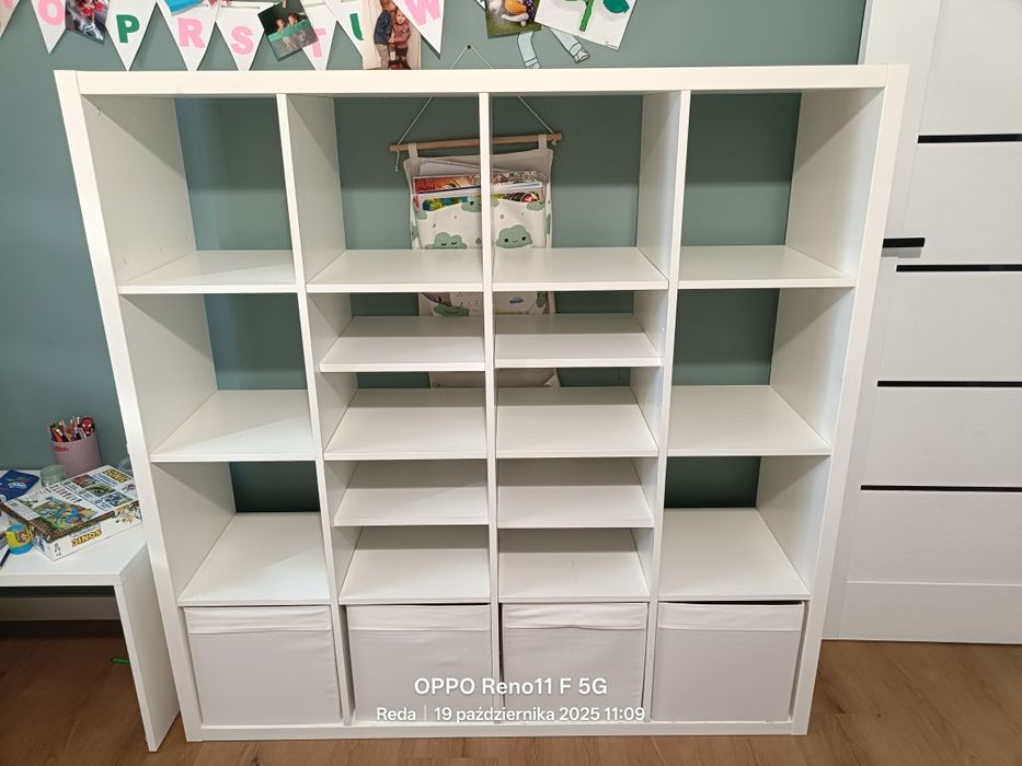 Ikea kallax biały regal