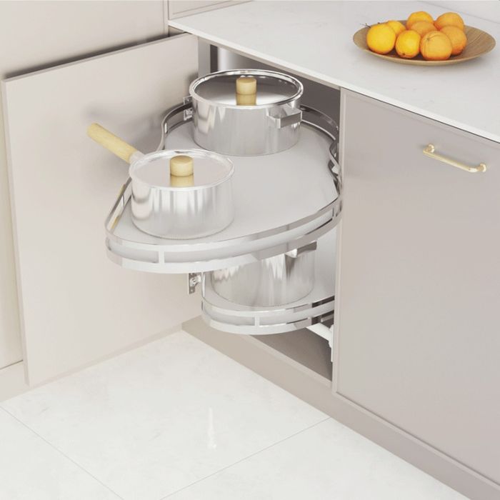 Kosz cargo typu nerka Rejs Corner Optima Ergo z cichym domykiem