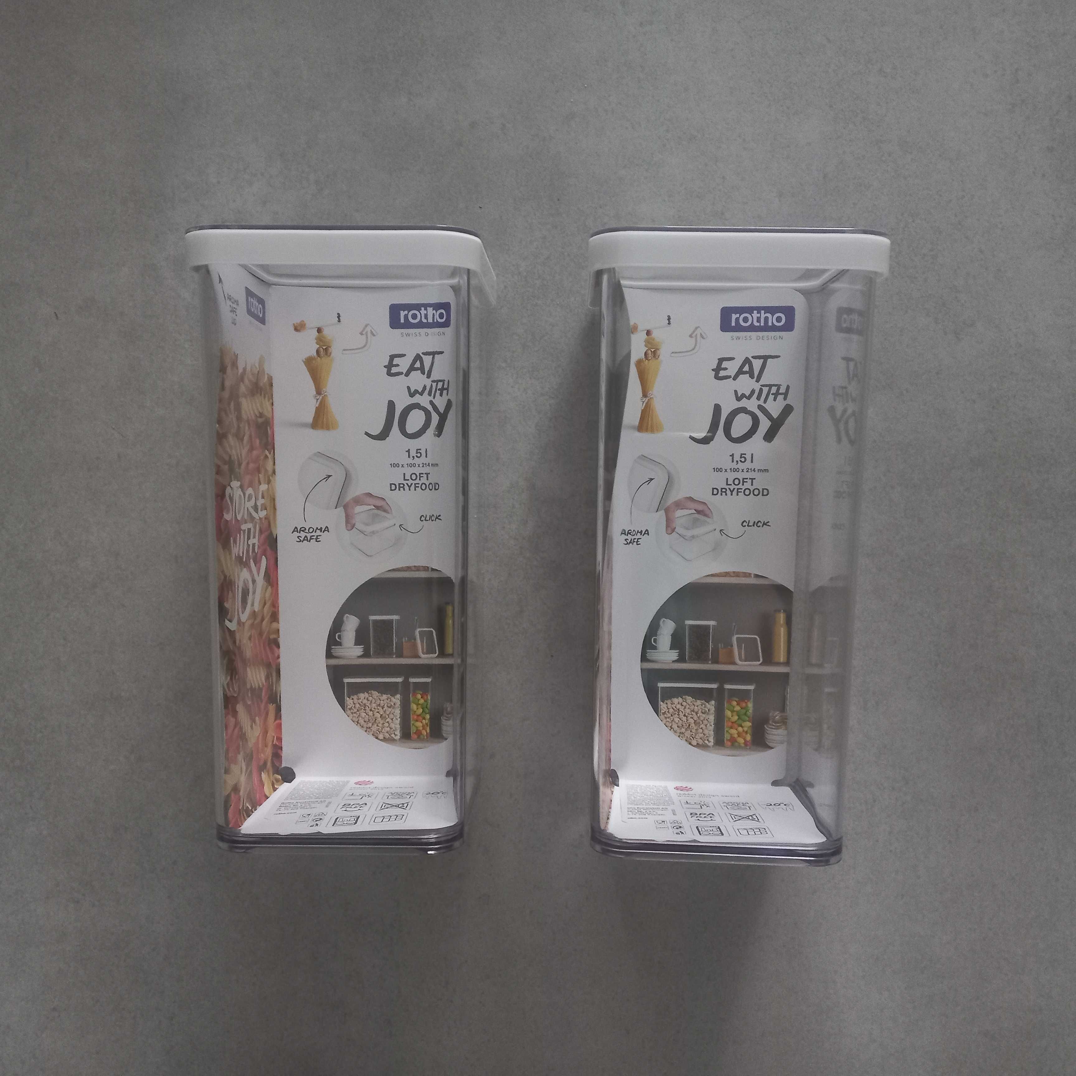 Pojemnik Rotho - 1,5l - 2szt