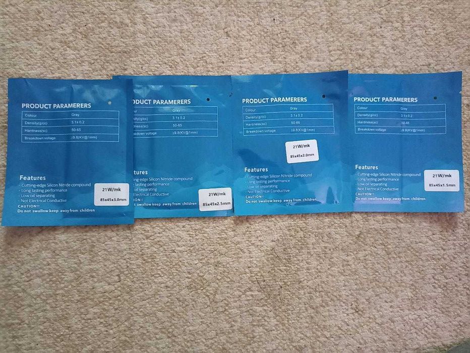 Термопрoкладки Upsiren OEM 21W/mk