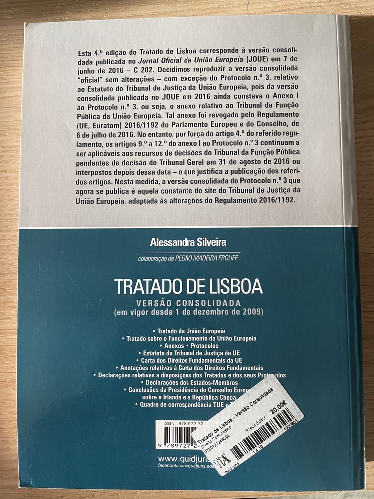 Livro Direito da União Europeia