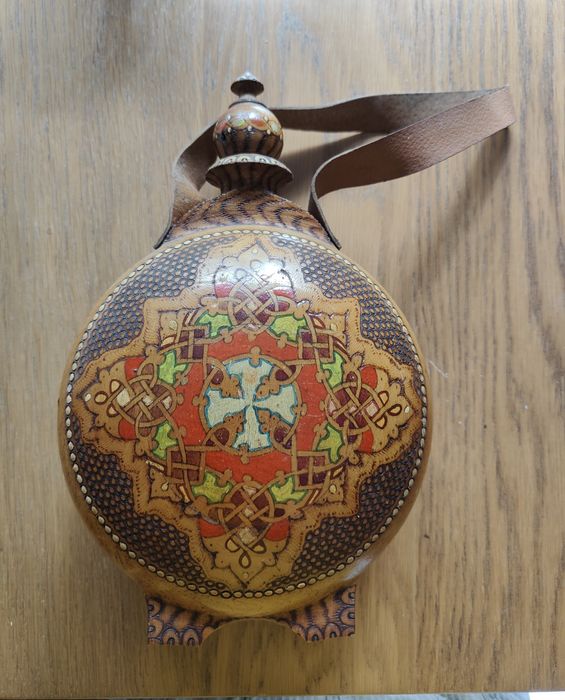 Cantil em madeira vintage