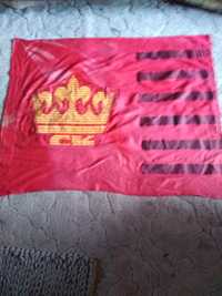 Tanio sprzedam historyczną flagę Korony Kielce z lat 80tych.