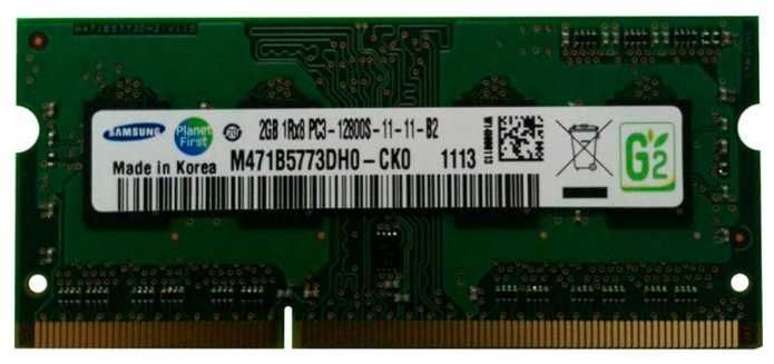 SODIMM DDR3-1600 2048MB PC-12800 (M471B5773DH0-CK0)