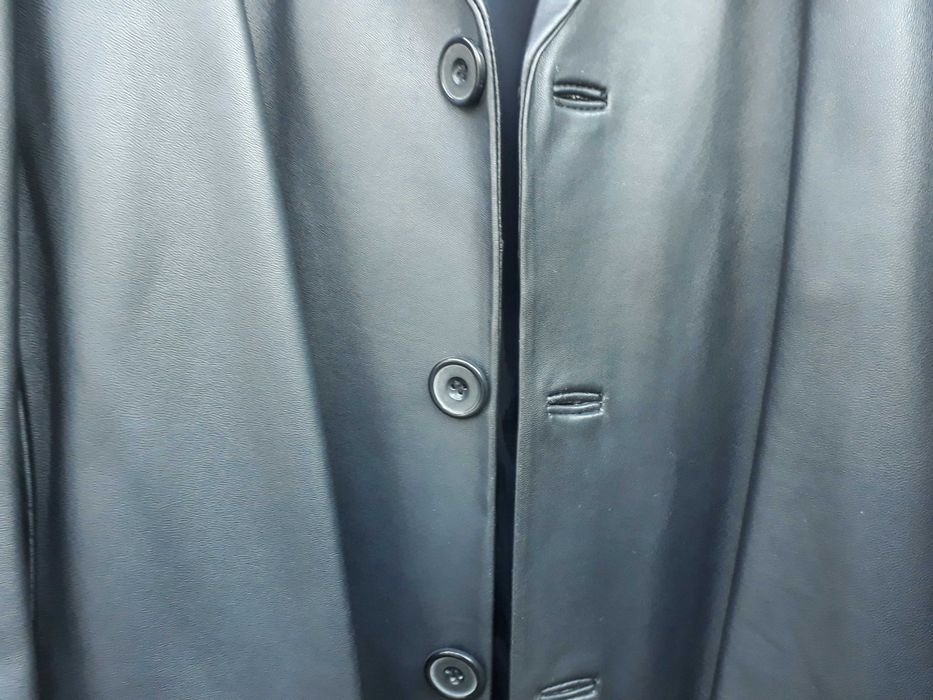Пиджак натуральный кожаный - р XXL - BEIDER  и кож. желет - р.6XL