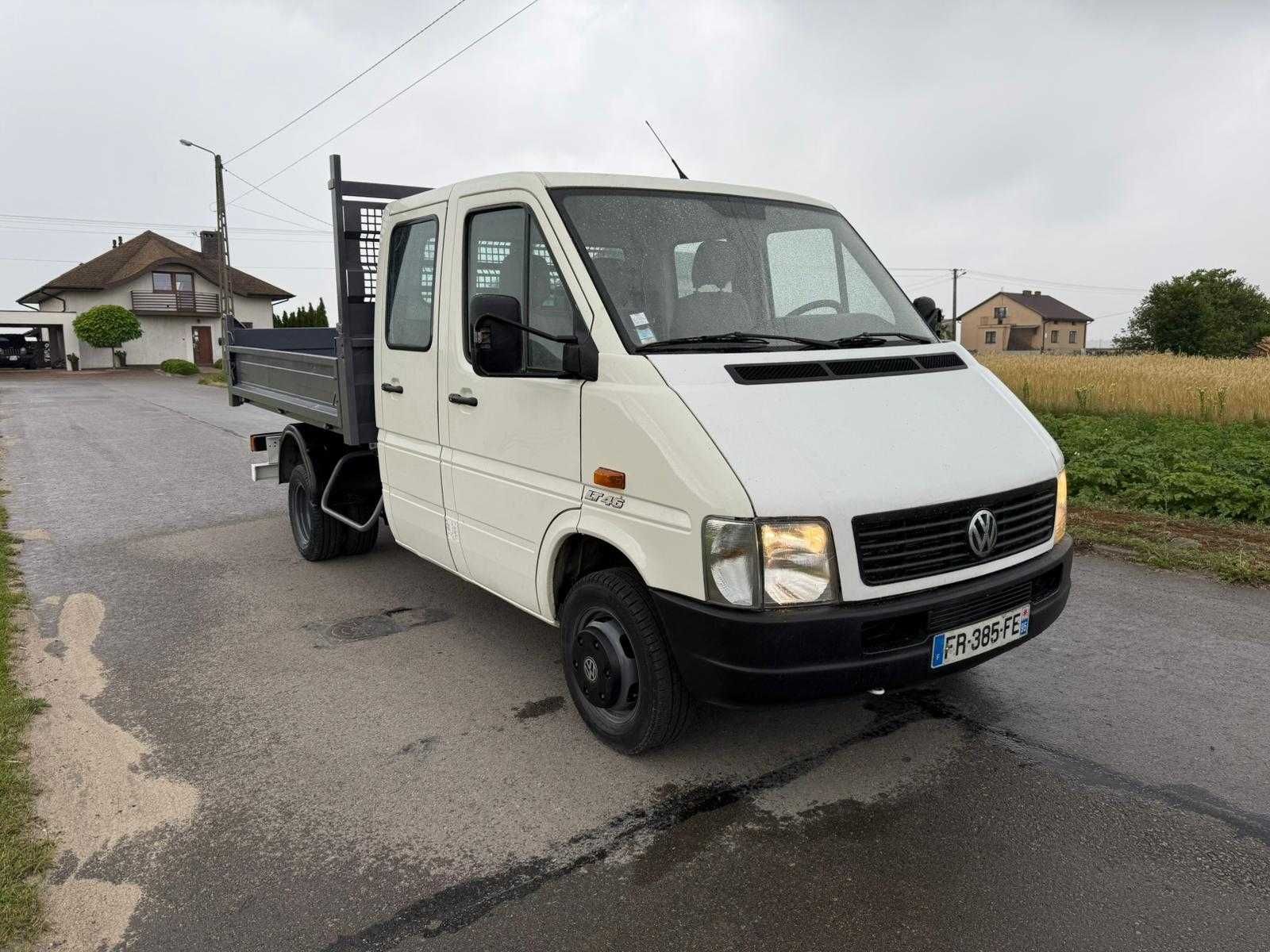 Vw lt 46 ,dubel kabina , bliźniak ,wywrotka ,7 osób
