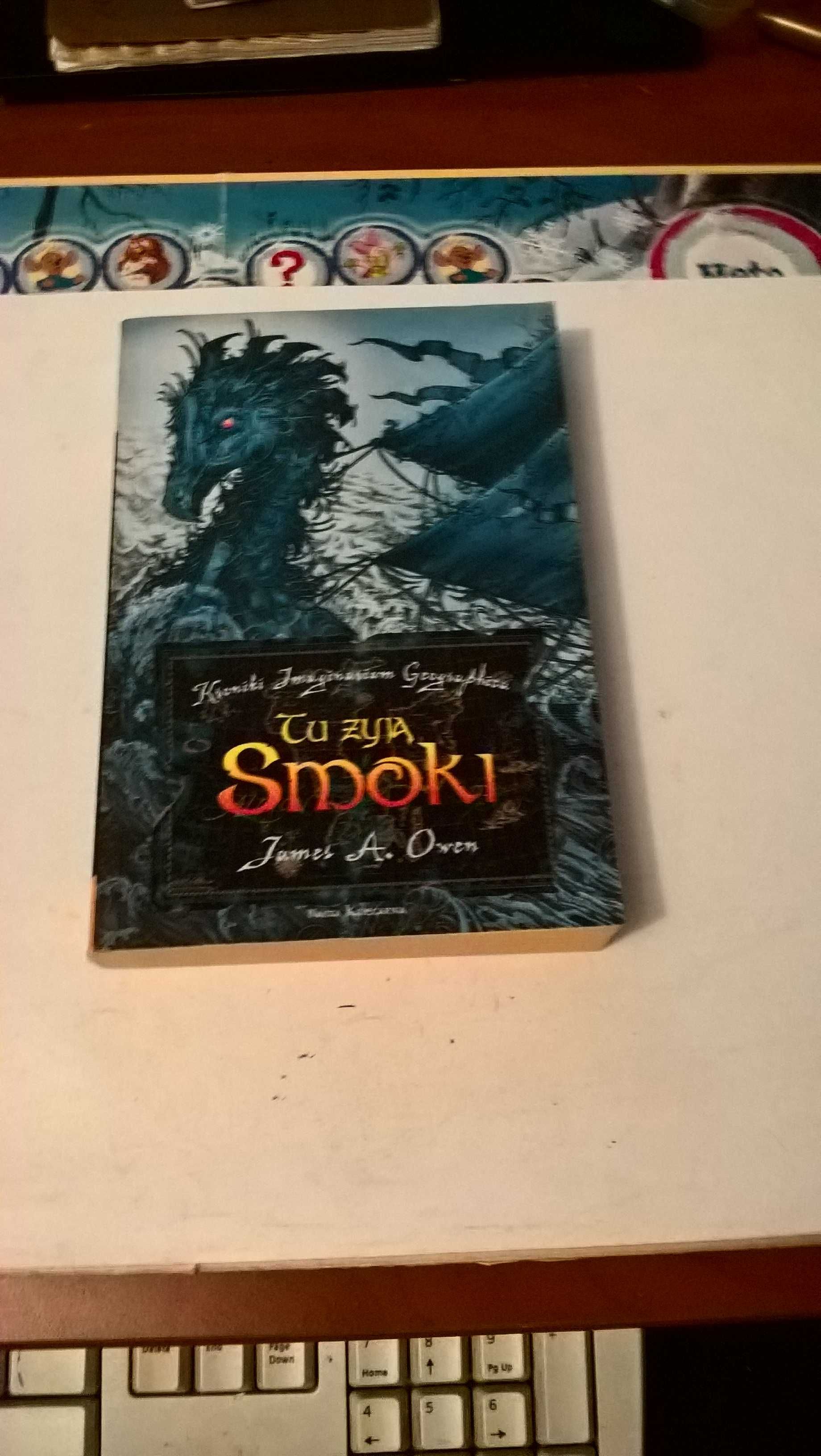 Tu żyją smoki   James A. Owen