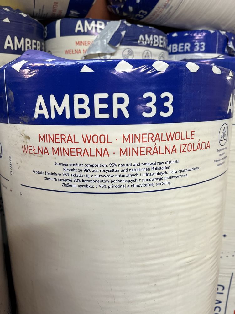 wełna mineralna Ursa Amber 33