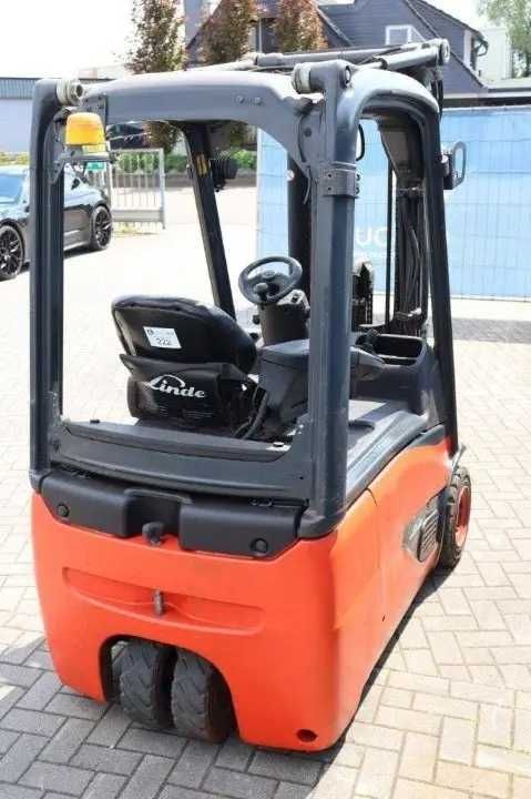LINDE E16-02 електричний навантажувач, кара, погрузчик