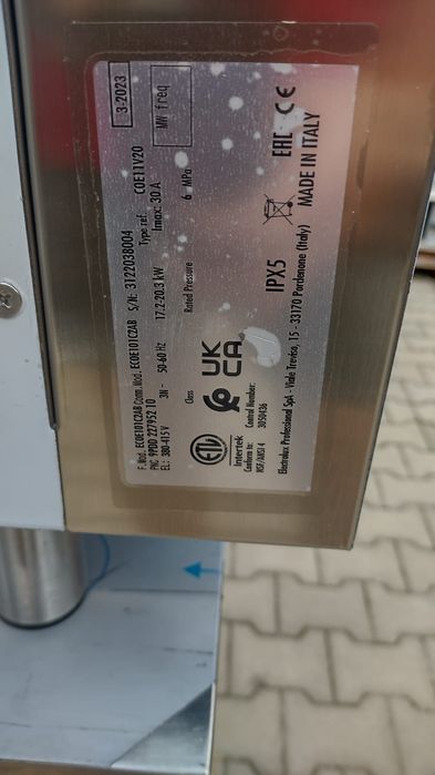 Piec konwekcyjno-parowy Electrolux 8 x 400x600 bake nowy.