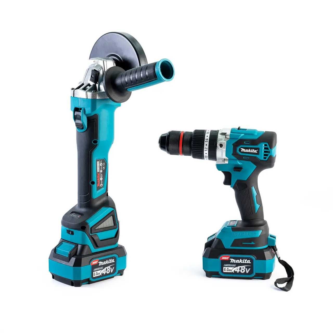 Акумуляторний набір болгарка та шуруповерт Makita 2в1. Арт. 77777