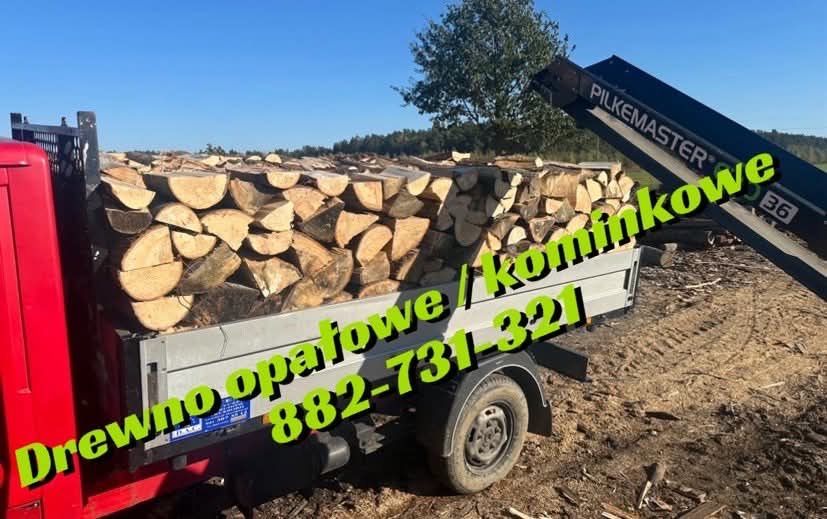 Drewno Kominkowe/Opałowe/Buk/Grab/Dąb/Opał/Transport !!