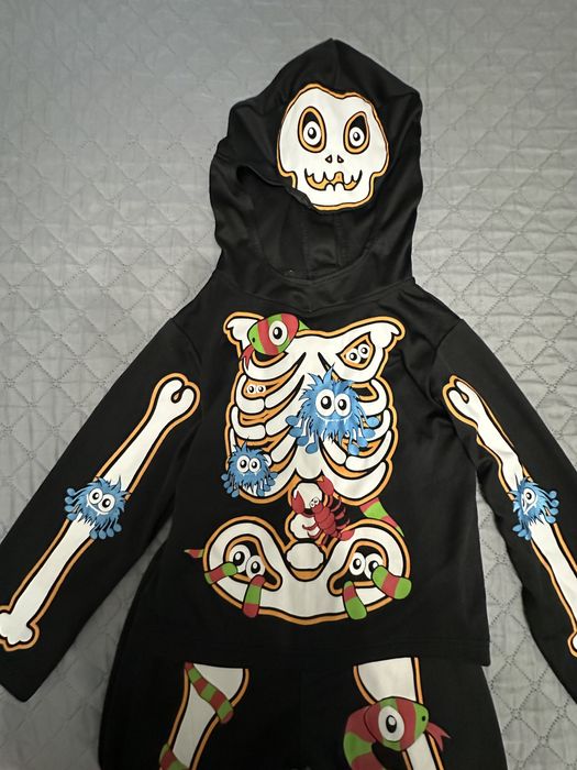 Костюм на Хелловін для хлопчика скелет зомбі Геловін