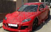 MAZDA RX8 BODY KIT ZESTAW OSPOILEROWANIA PROGI ZDERZAKI PODKŁAD