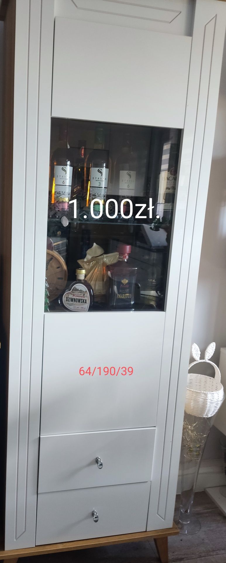Meble do salonu , 2 komody i witryna