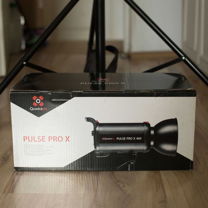 Lampa błyskowa Quadralite Pulse Pro X 400 + Stroboss Navigator