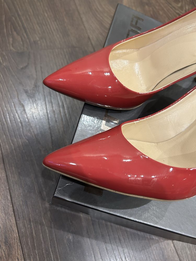Różowe szpilki prima moda r. 37 fuksja