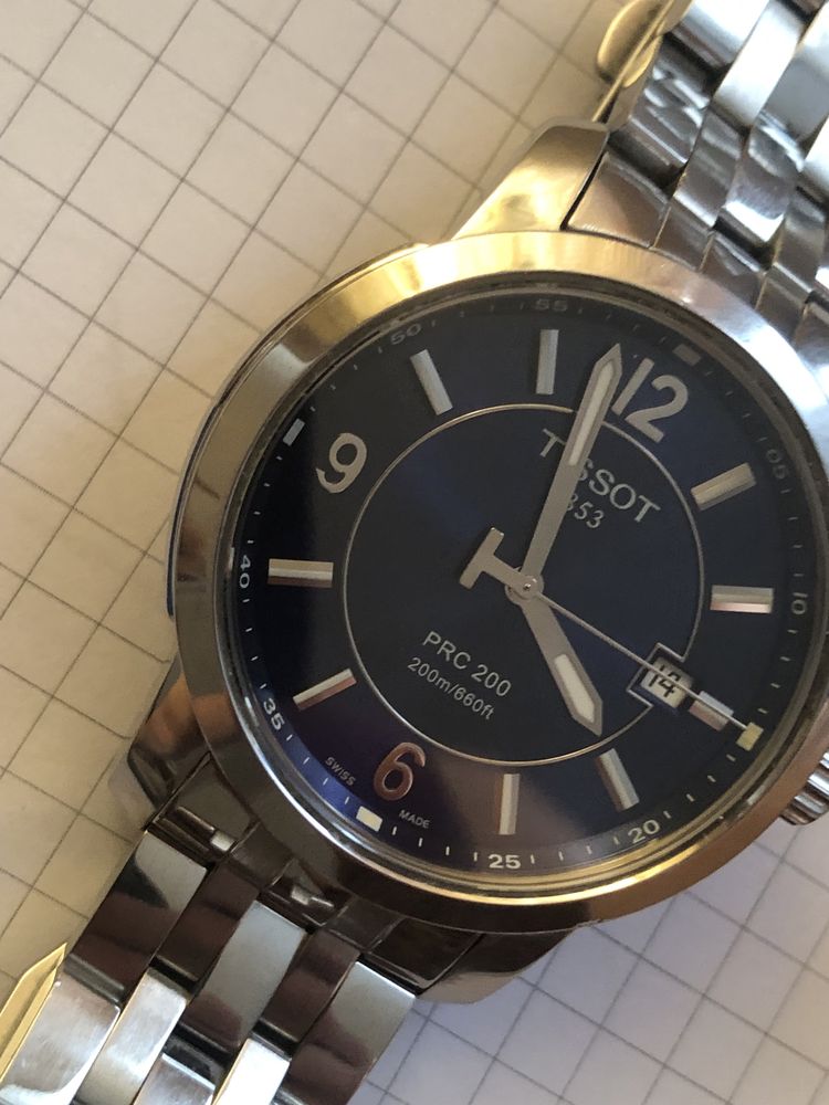 оригинальные швейцарские часы Tissot prc200 t461