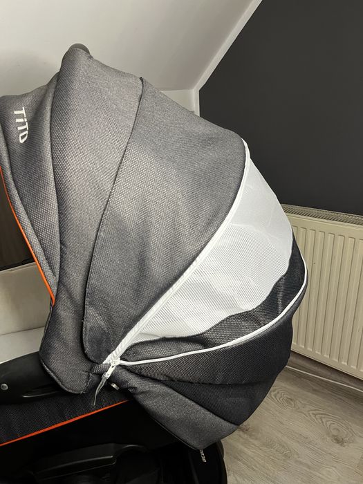 Wozek Bebetto Tito 2w1+ akcesoria