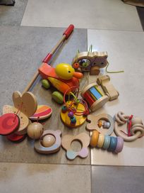 Drewniane zabawki