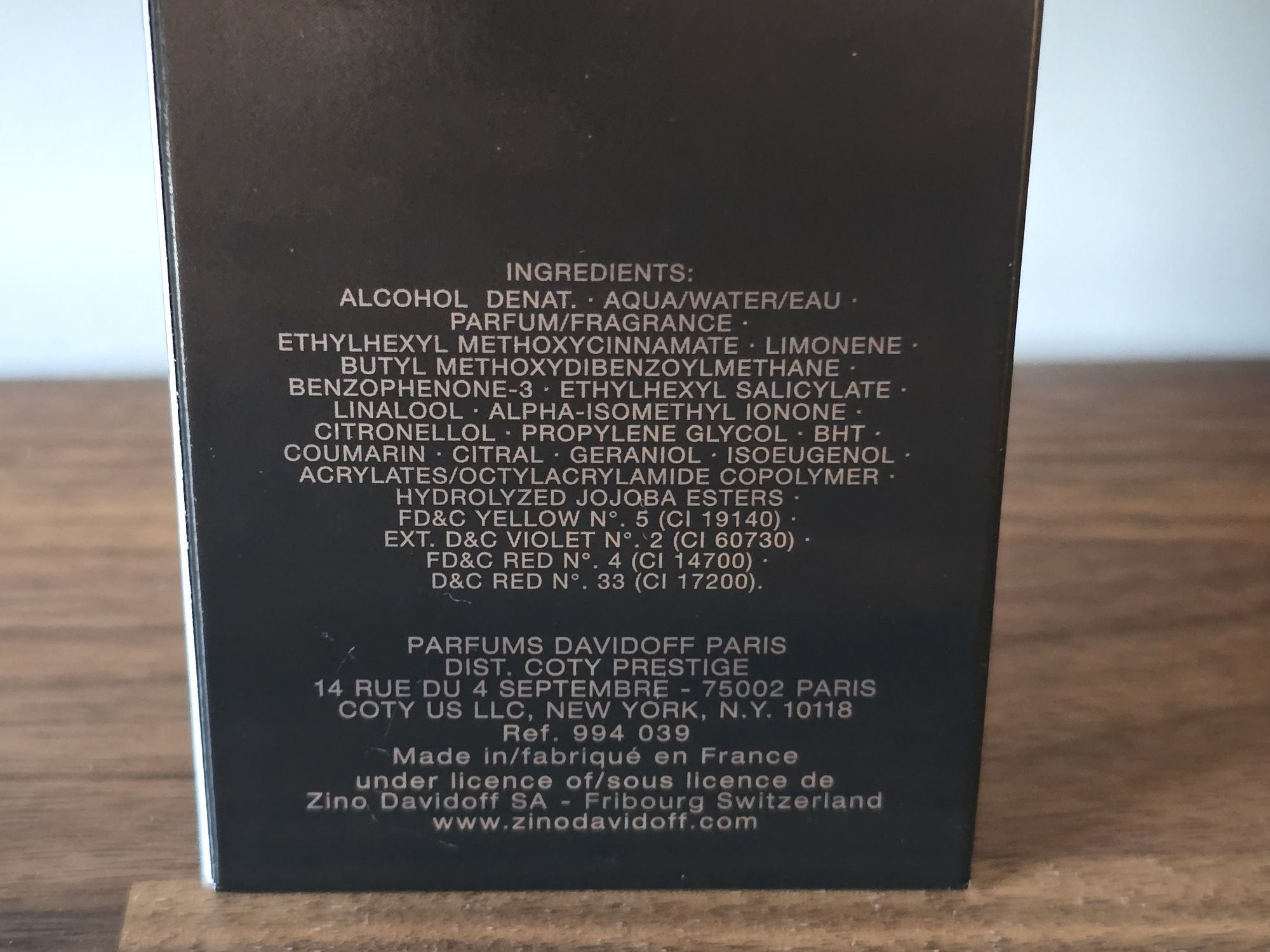 Davidoff Horizon extreme 75ml EDP