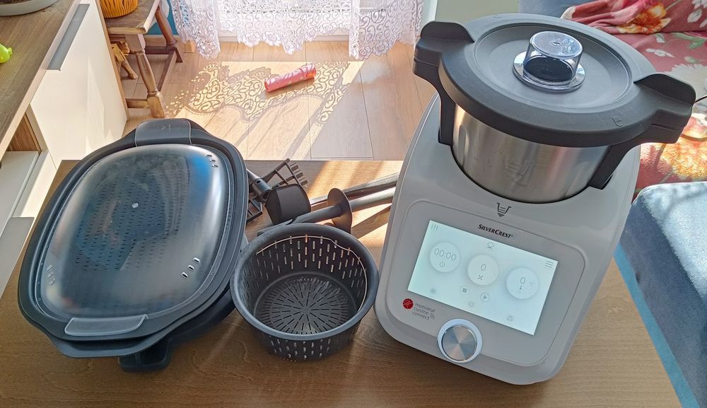 Lidlomix - Robot kuchenny Silvercrest Monsieur Cuisine Connect SKMC E5