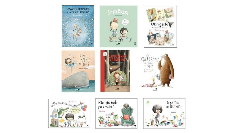 Rocio Bonilla: Obrigado / Irmãos / Capuchinho Vermelho/.. -Desde 6€