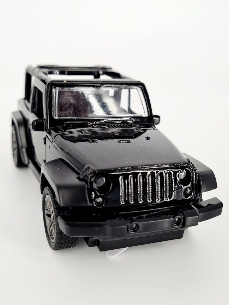 Nowe autko samochodzik terenowy czarny Jeep - zabawki