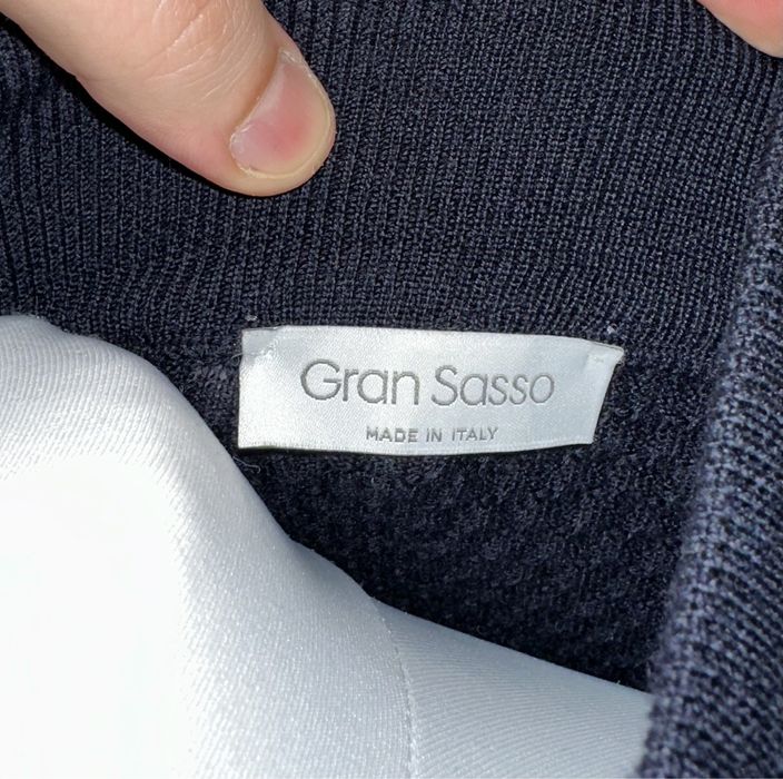 Кардиган-свитер из шерсти Gran Sasso