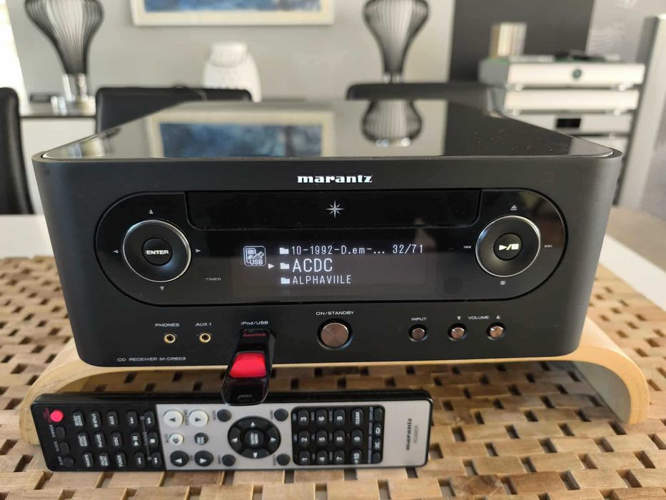 Marantz MCR 603  amplituner stereo  CD i LAN (2x60W)    Zadbany