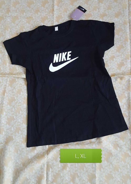 Czarna koszulka Nike L