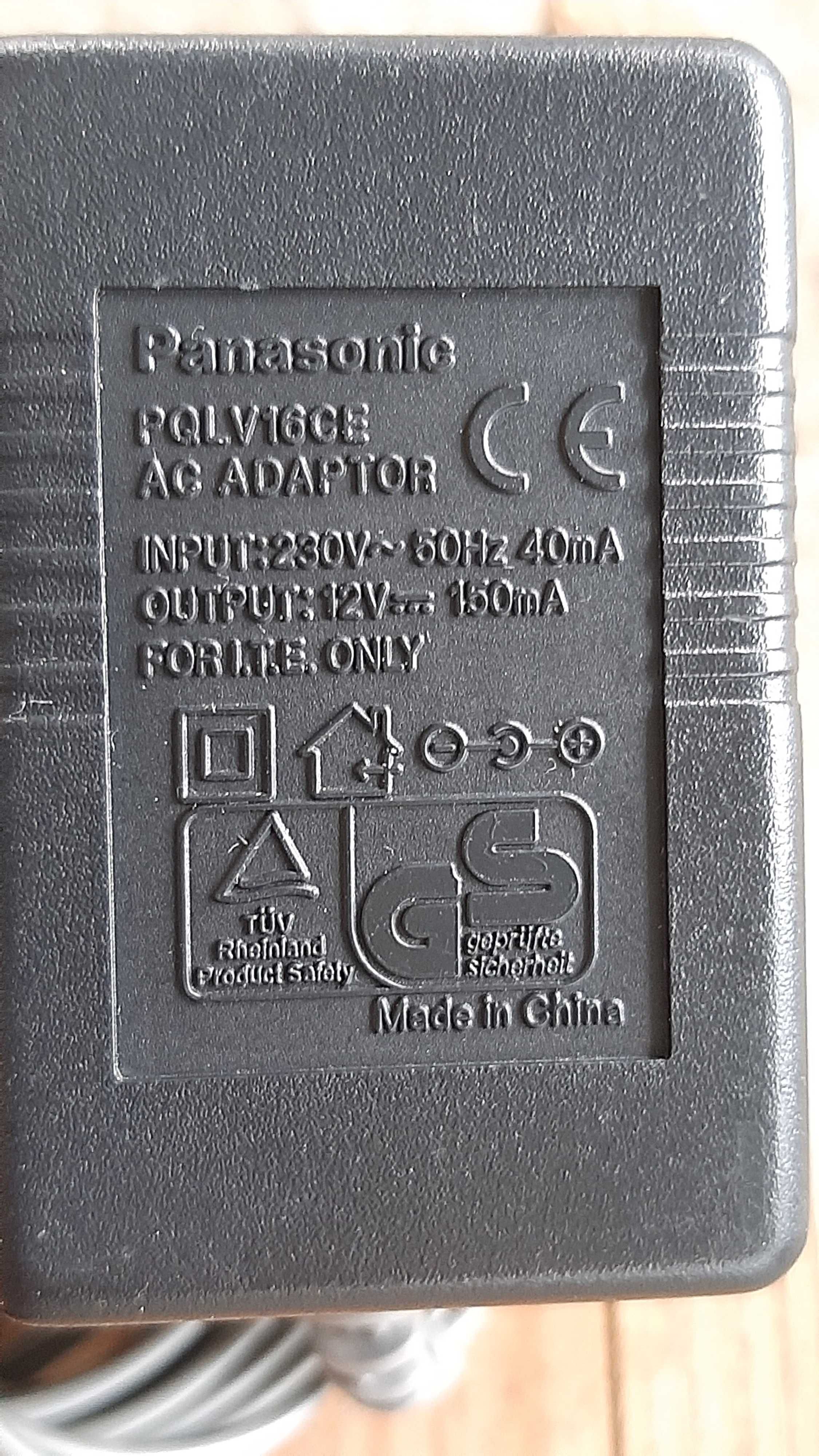 Transformafor Panasonic 12v 150mA