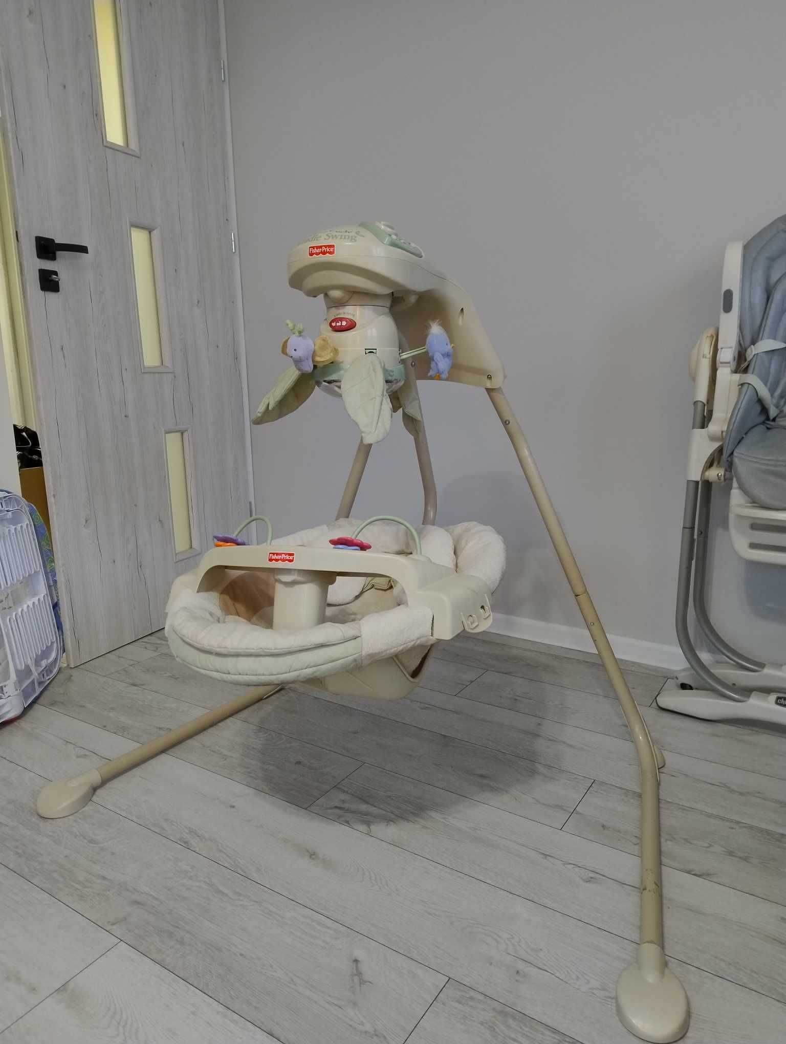 Huśtawka Fisher Price Bujaczek Cradle Swing Niemowle