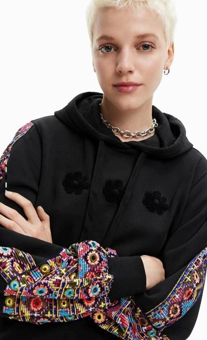 Худі в стилі вишиванка Desigual