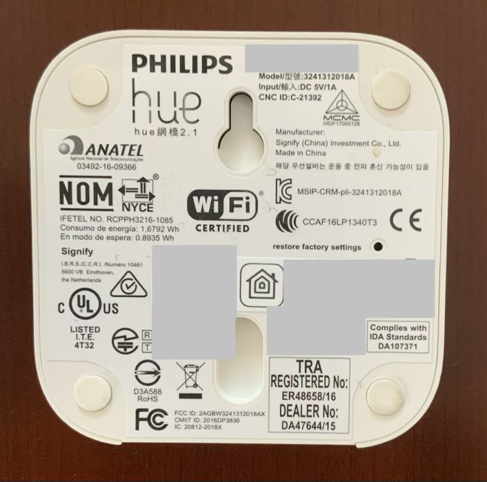 Mostek Bramka PHILIPS HUE Wi-Fi / ZigBee
