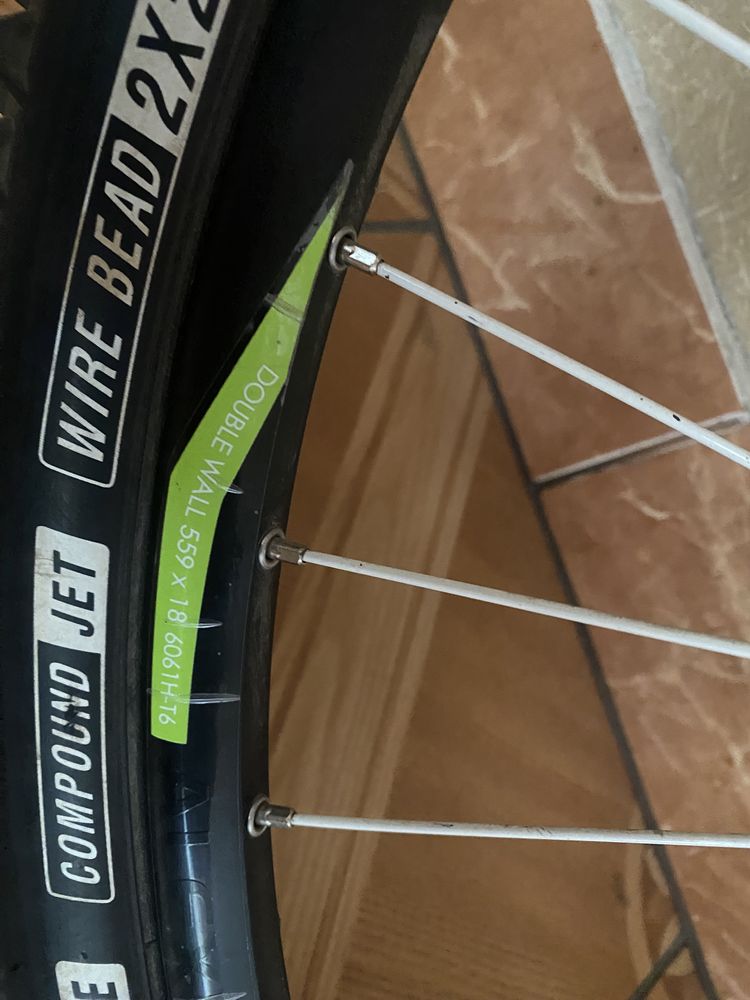 Пара коліс ( вілсет ) alex rims 26 / shimano deore xt