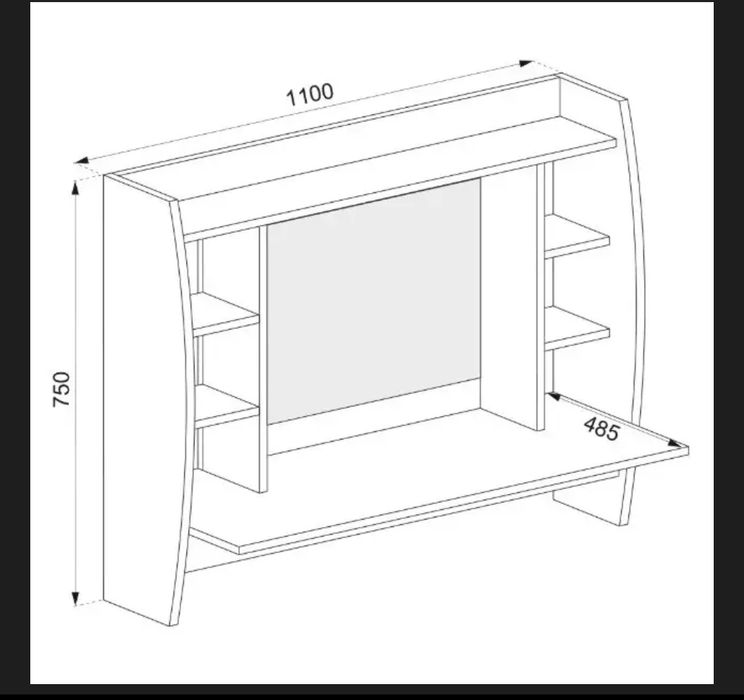 Столик для макіяжу