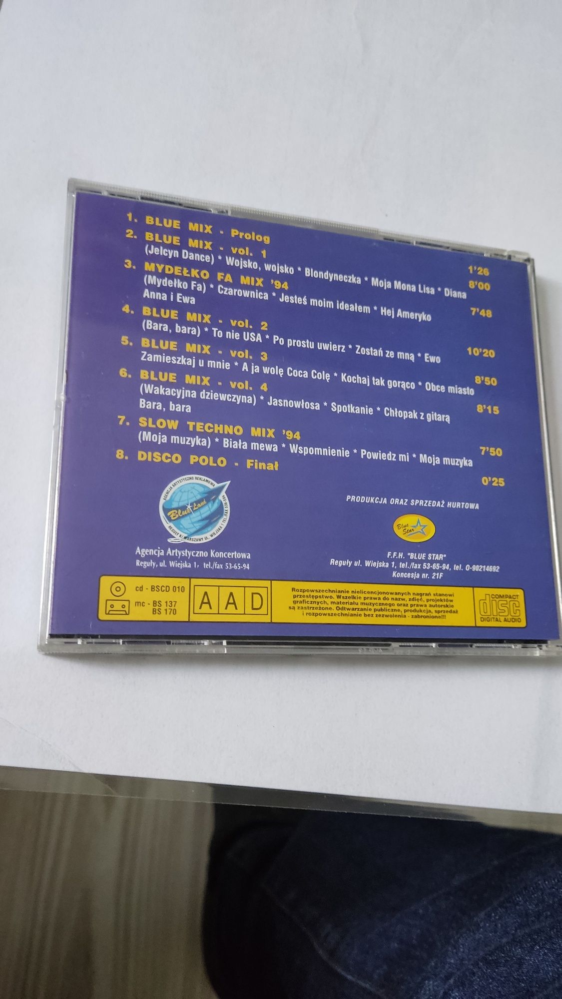 Blue Star Blue mix disco polo cd