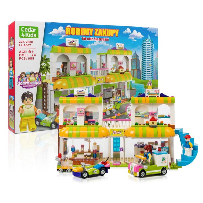 zestaw klocków: robimy zakupy - cedar4kids